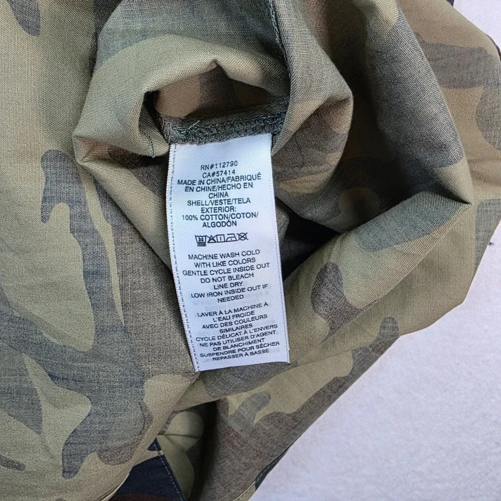 True‎ Religion Men's TRBJ LS Western Camo Shirt S Snap Button Style 700700 NWT